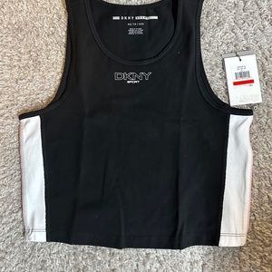 DKNY sport colorblock crop  tank